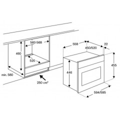 Духовой шкаф Bertazzoni F457MODMWTX