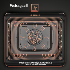 Духовой шкаф Weissgauff EOV 19 MBV