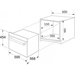 Духовой шкаф ZUGEL ZOE610X