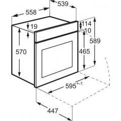 Духовой шкаф Electrolux EOF5F50BV