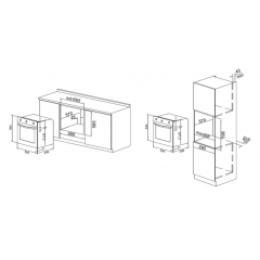 Духовой шкаф AKPO PEA 7207SED02 BL