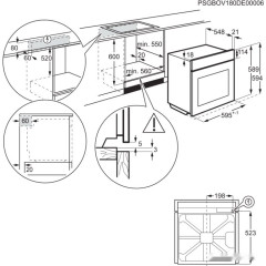 Духовой шкаф Electrolux EOF3C50TX