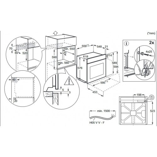 Духовой шкаф Electrolux EOD6P66X