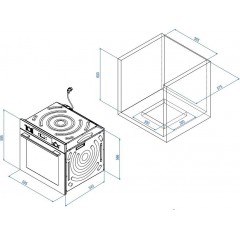 Духовой шкаф Weissgauff WGO 700 D Inox