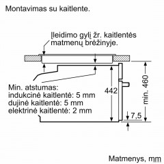 Духовой шкаф Bosch Serie 8 CMG978NB1