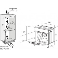 Духовой шкаф Zorg NEO610 black