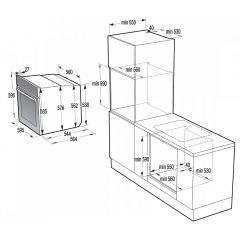 Духовой шкаф Gorenje BP6138B