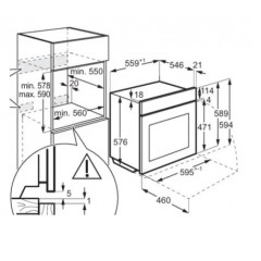 Духовой шкаф AEG OA5PB531AB