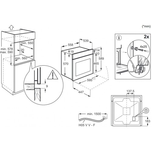 Духовой шкаф Electrolux EOD5C70BZ