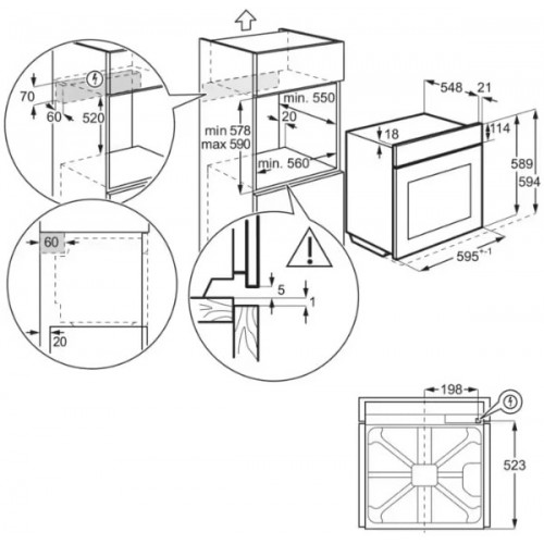 Духовой шкаф Electrolux LOE8F38X