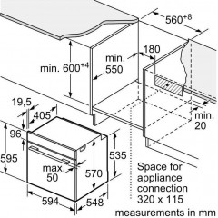 Духовой шкаф Bosch Serie 4 HUA736EV0T