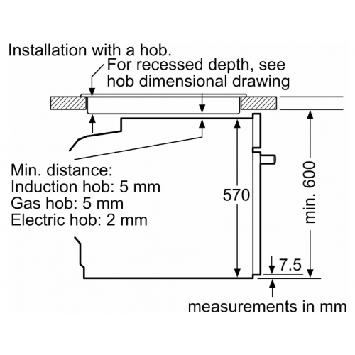 Духовой шкаф Bosch Serie 4 HUA736ER0