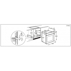 Духовой шкаф Electrolux EOD3H40BX