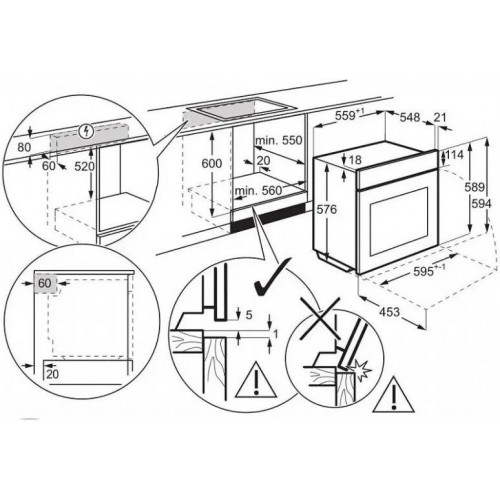 Духовой шкаф Electrolux EOF8H39H