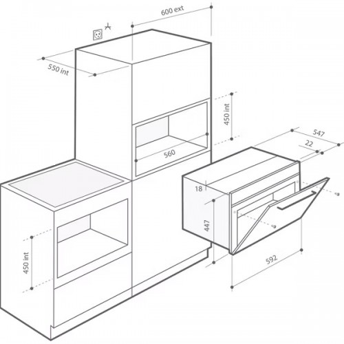 Духовой шкаф De Dietrich DKP7320A