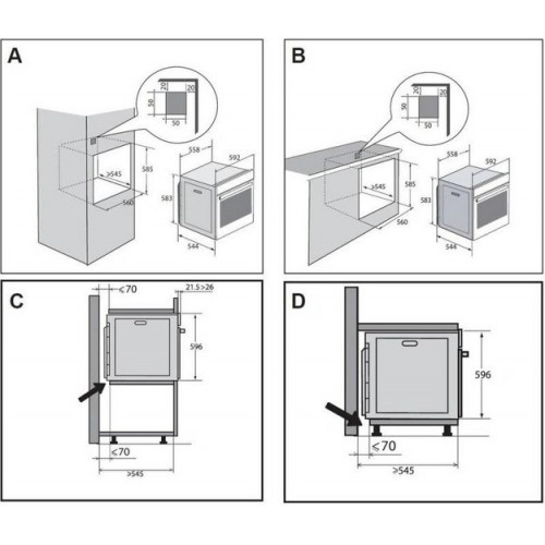 Духовой шкаф De Dietrich DOPH375B