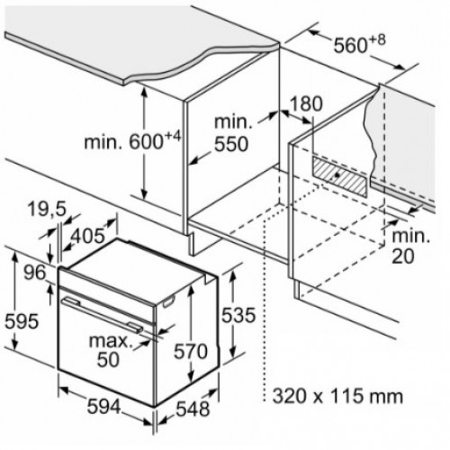 Духовой шкаф NEFF B2CCJ7AK3