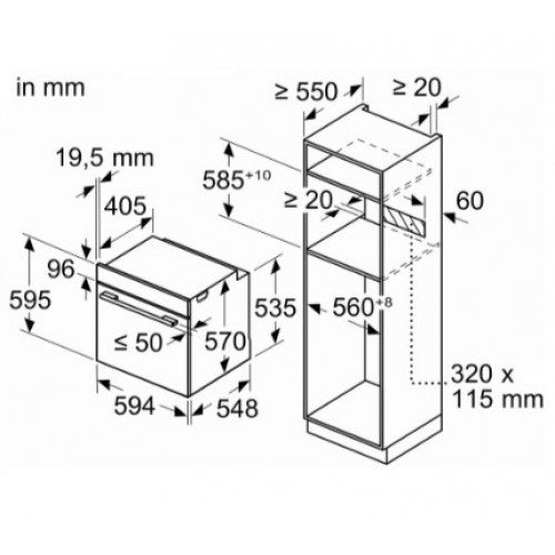 Духовой шкаф NEFF B2CCJ7AK3