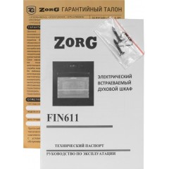Духовой шкаф Zorg FIN611 (черный)