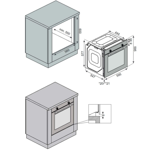 Духовой шкаф Jacky's JO EB7638