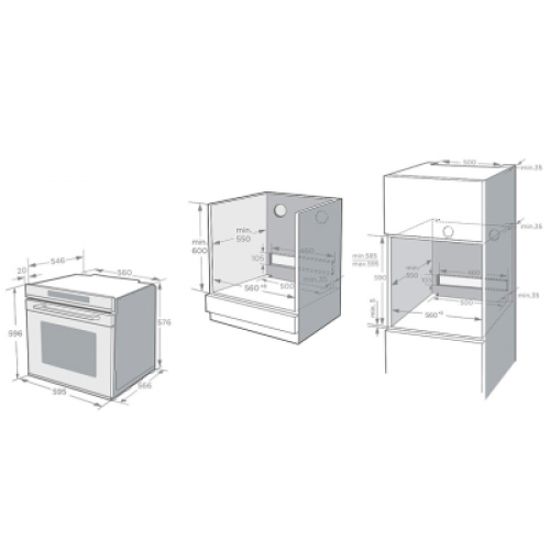 Духовой шкаф Korting OKB 1331 S GNBX