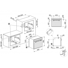 Духовой шкаф Smeg SFP67C1TPO