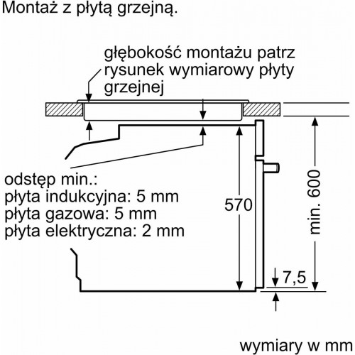 Духовой шкаф Bosch Serie 4 HBA514BB3