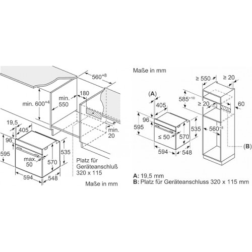 Духовой шкаф Bosch HBG578BS3