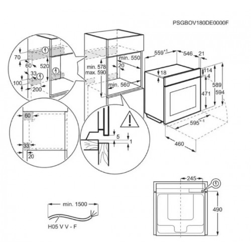 Духовой шкаф Electrolux KOAAS3ST