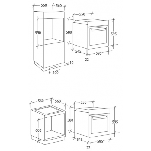 Духовой шкаф Candy FCT615XLRU