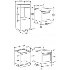 Духовой шкаф Candy FCT625WXL/1RU