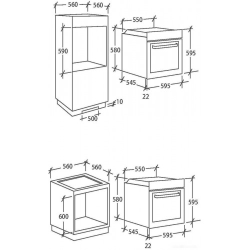 Духовой шкаф Candy FCT625WXL/1RU