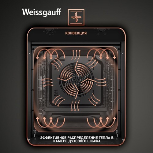 Духовой шкаф Weissgauff EOY 456 PDB