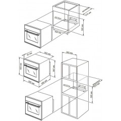 Духовой шкаф Schtoff CME 7307 Nano Matte Black