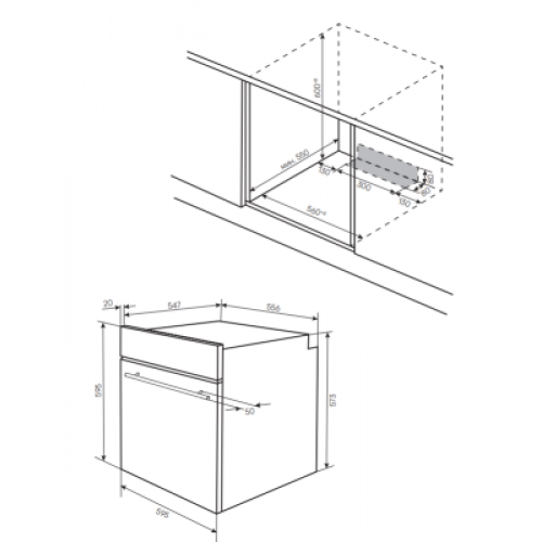 Духовой шкаф Kuppersberg HO 606 P Black line
