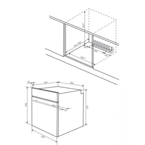 Духовой шкаф Kuppersberg HO 606 Black