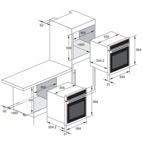Духовой шкаф Kaiser EH 6347