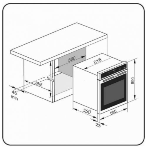 Духовой шкаф Kaiser EH 6432 ElfBE Eco