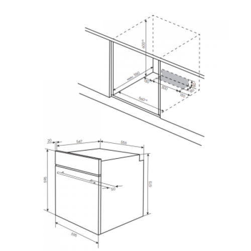 Духовой шкаф Kuppersberg HO 603 Black line