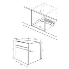Духовой шкаф Kuppersberg HO 606 P Black