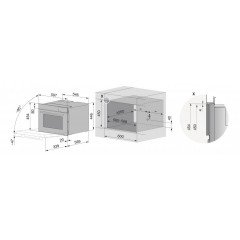 Духовой шкаф V-ZUG CS6T-23033 (платина)