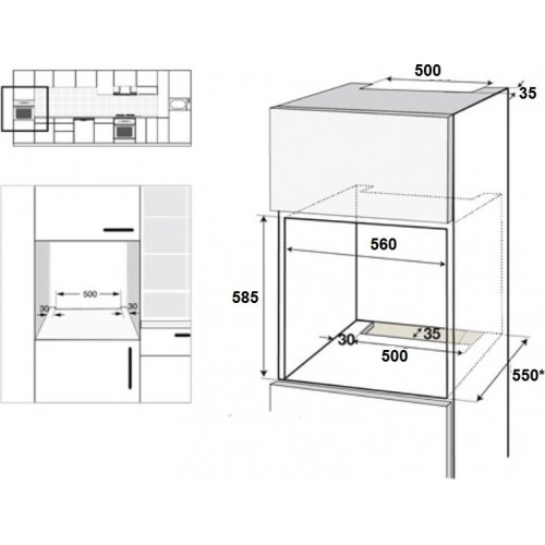 Духовой шкаф Schtoff Decor 1200