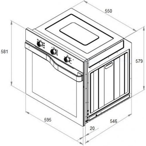 Духовой шкаф Schtoff Decor 1200