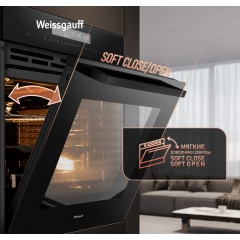 Духовой шкаф Weissgauff EOM 791 SDB Black Edition