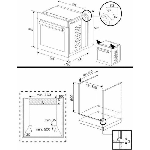 Духовой шкаф Hotpoint HFE8 1221 H WH