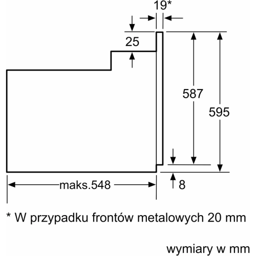 Духовой шкаф Bosch Serie 2 HBF133BA1