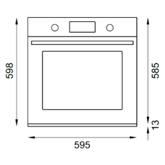 Духовой шкаф Bertazzoni FMOD6117PTB3