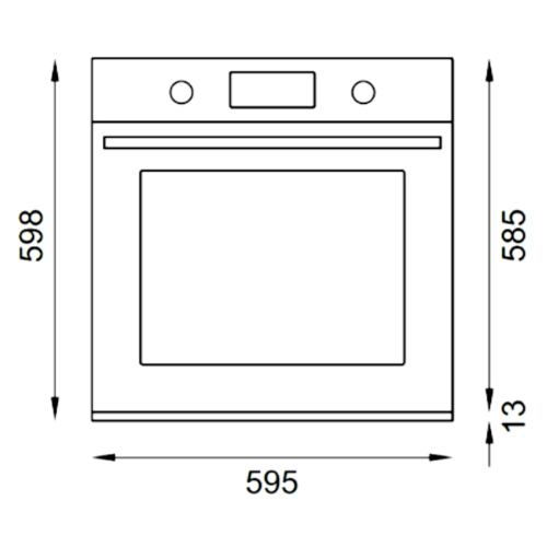Духовой шкаф Bertazzoni FMOD6117PTB3