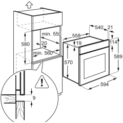 Духовой шкаф Electrolux EZB52410AK