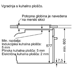 Духовой шкаф Bosch HBG633NS1